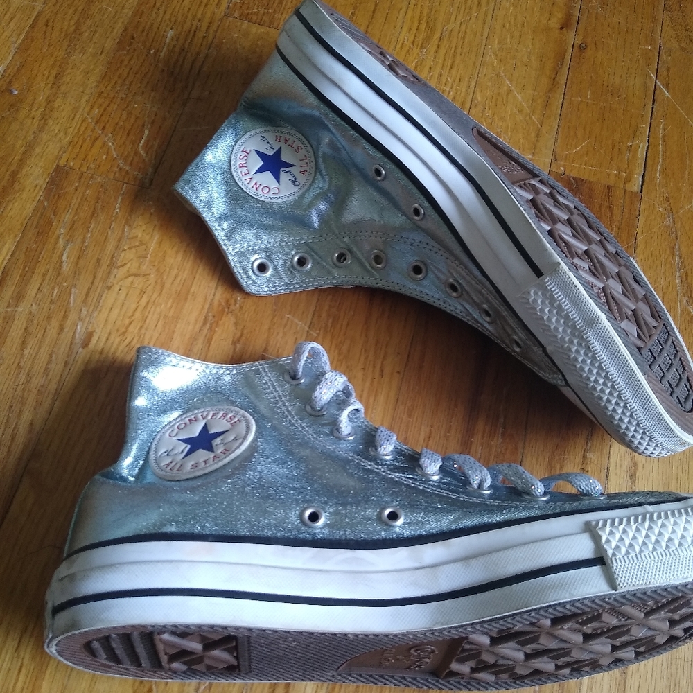 Metallic Converse